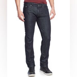 Guess 28x34 Men's new Slim-Straight Fit Smokescreen-Wash Jeans
